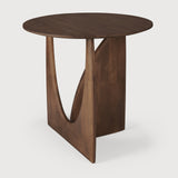 Geometric Side Table White Cliff Studio Accent Tables