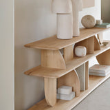 Geometric Sofa Console White Cliff Studio Console Tables