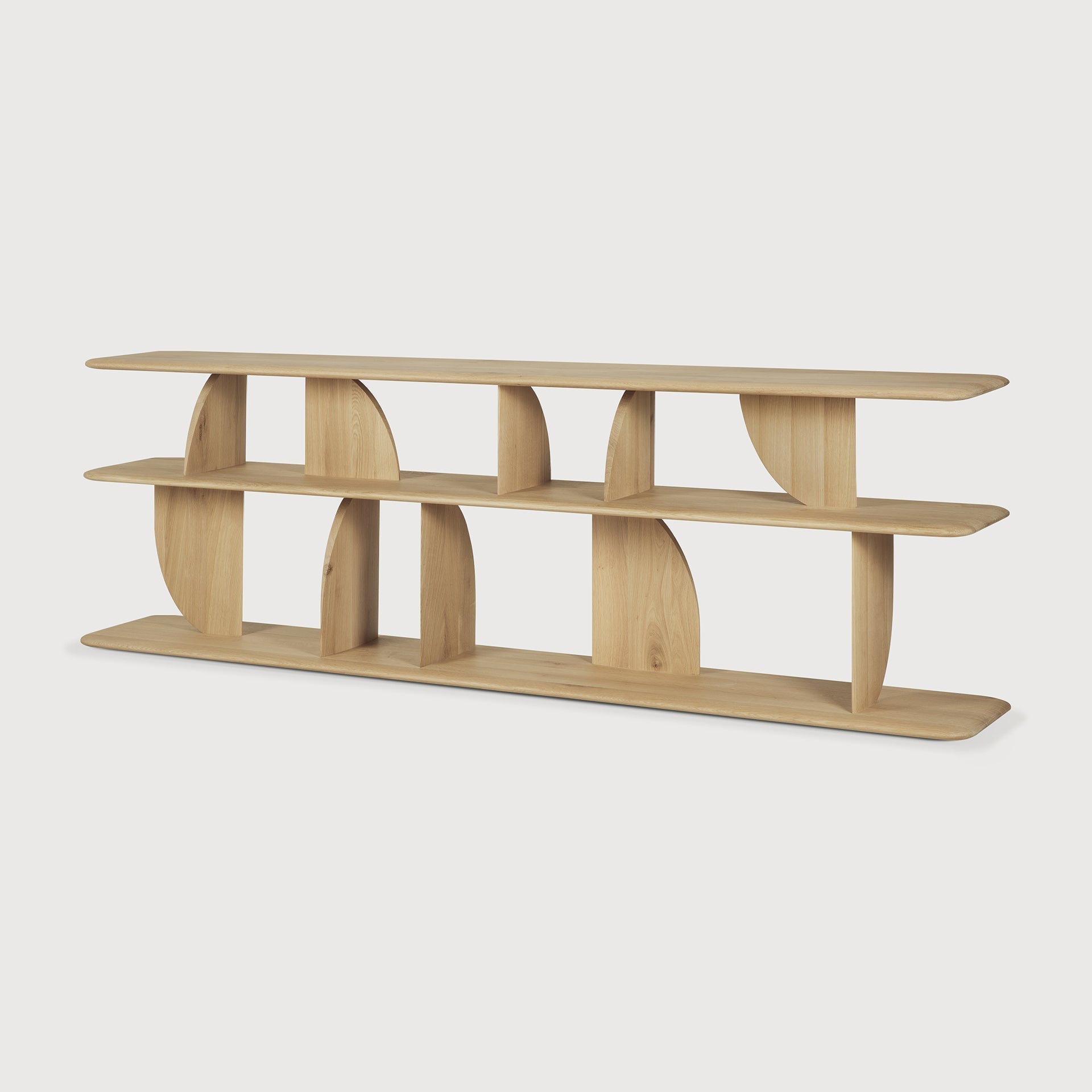 Geometric Sofa Console White Cliff Studio Console Tables