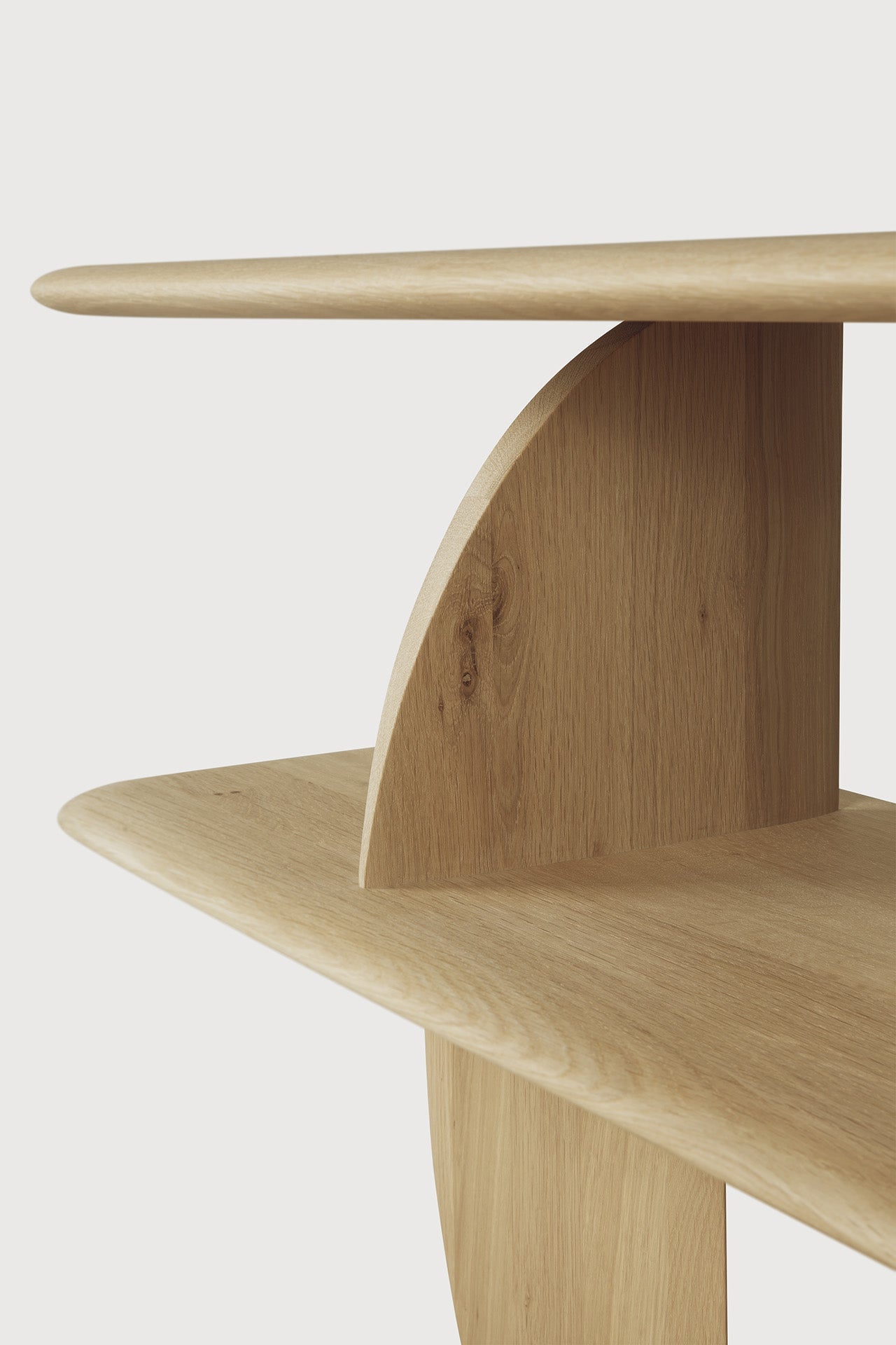 Geometric Sofa Console White Cliff Studio Console Tables