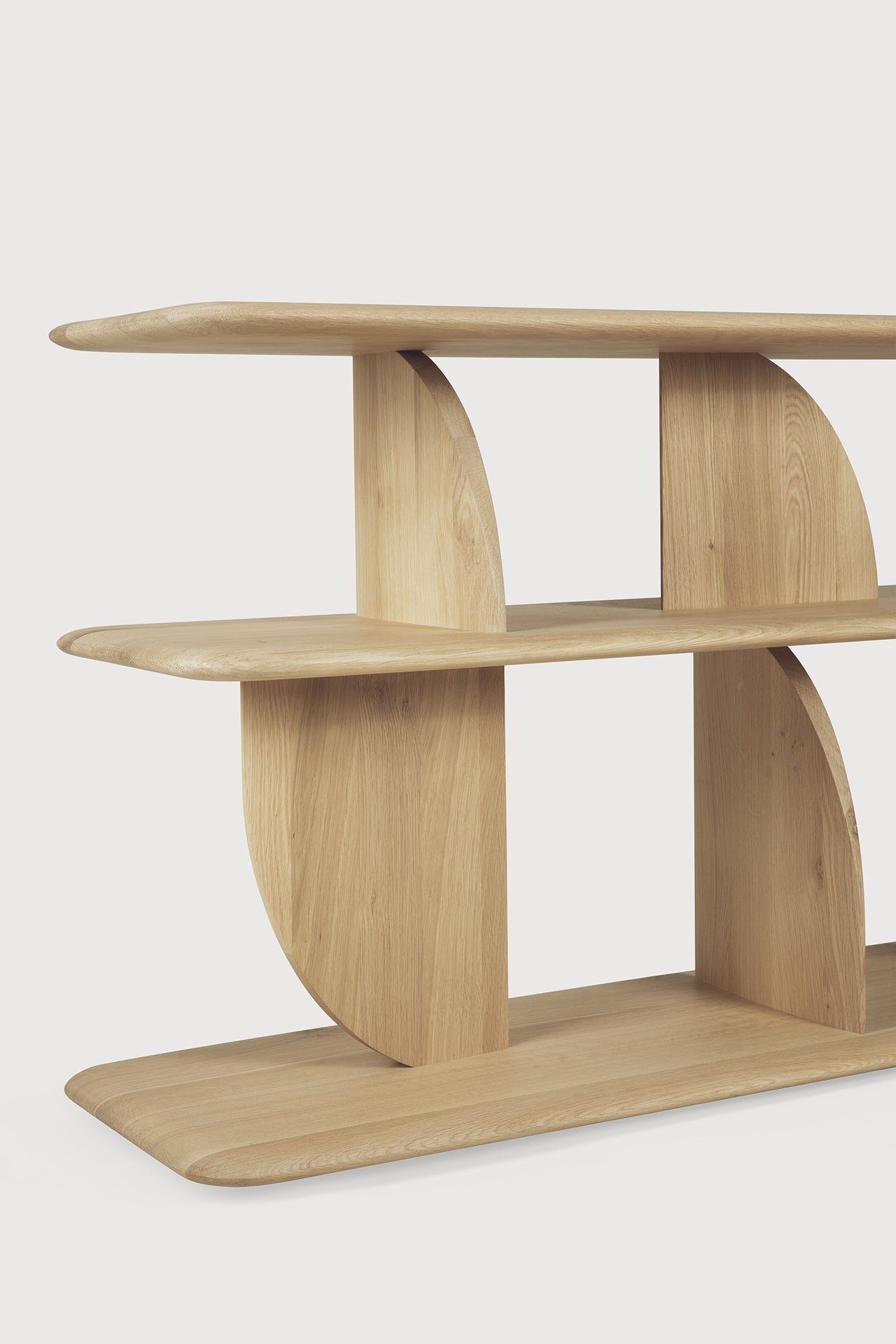 Geometric Sofa Console White Cliff Studio Console Tables