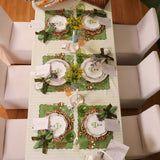 Gilded Cream Ceramic Candle Holders – Pair White Cliff Studio Candle Holders