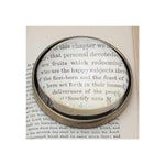 Glass Dome Paperweight & Magnifying Glass