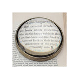 Glass Dome Paperweight & Magnifying Glass
