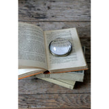 Glass Dome Paperweight & Magnifying Glass