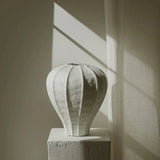 Grace Ceramic Vase - White Textured 13.4" H