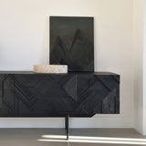 Graphic TV Cupboard White Cliff Studio TV Cabinets