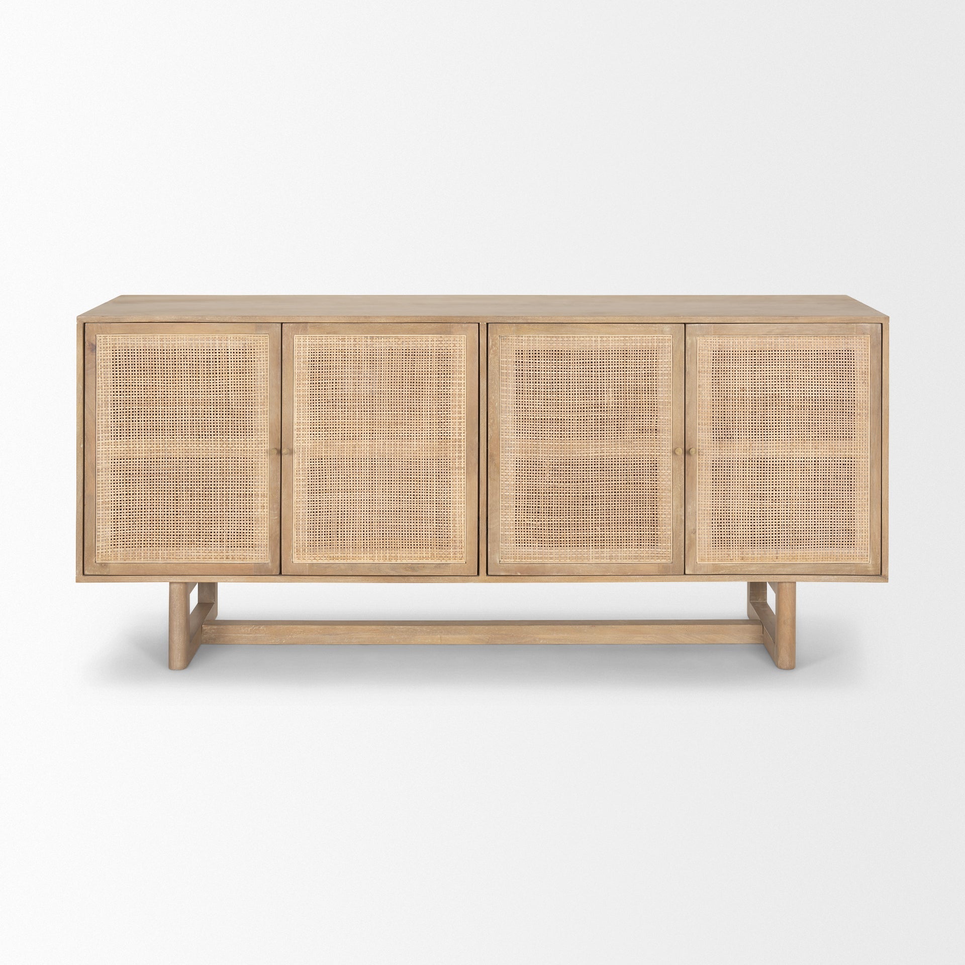 Greer Solid Wood with Cane Sideboard