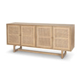 Greer Solid Wood with Cane Sideboard
