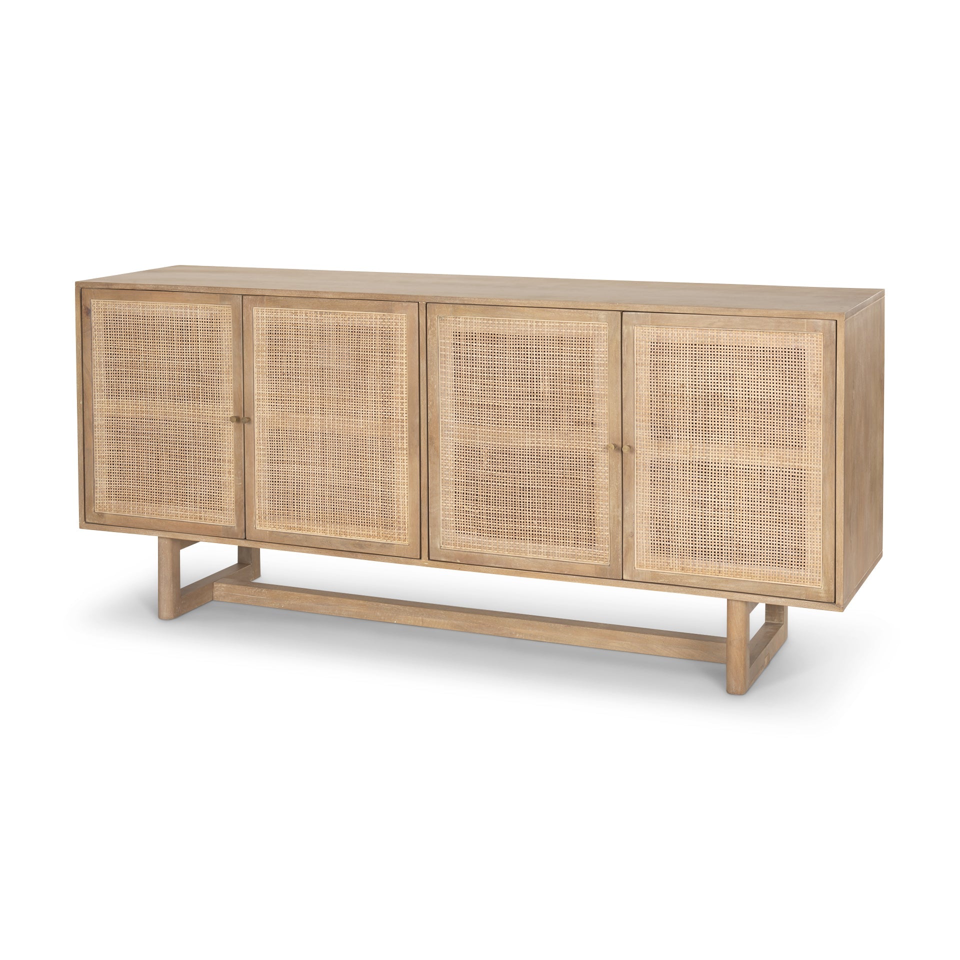 Greer Solid Wood with Cane Sideboard