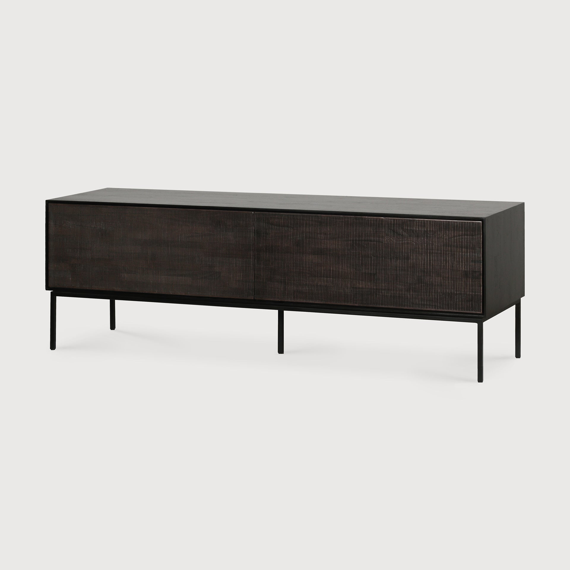 Grooves TV Cupboard White Cliff Studio TV Cabinets