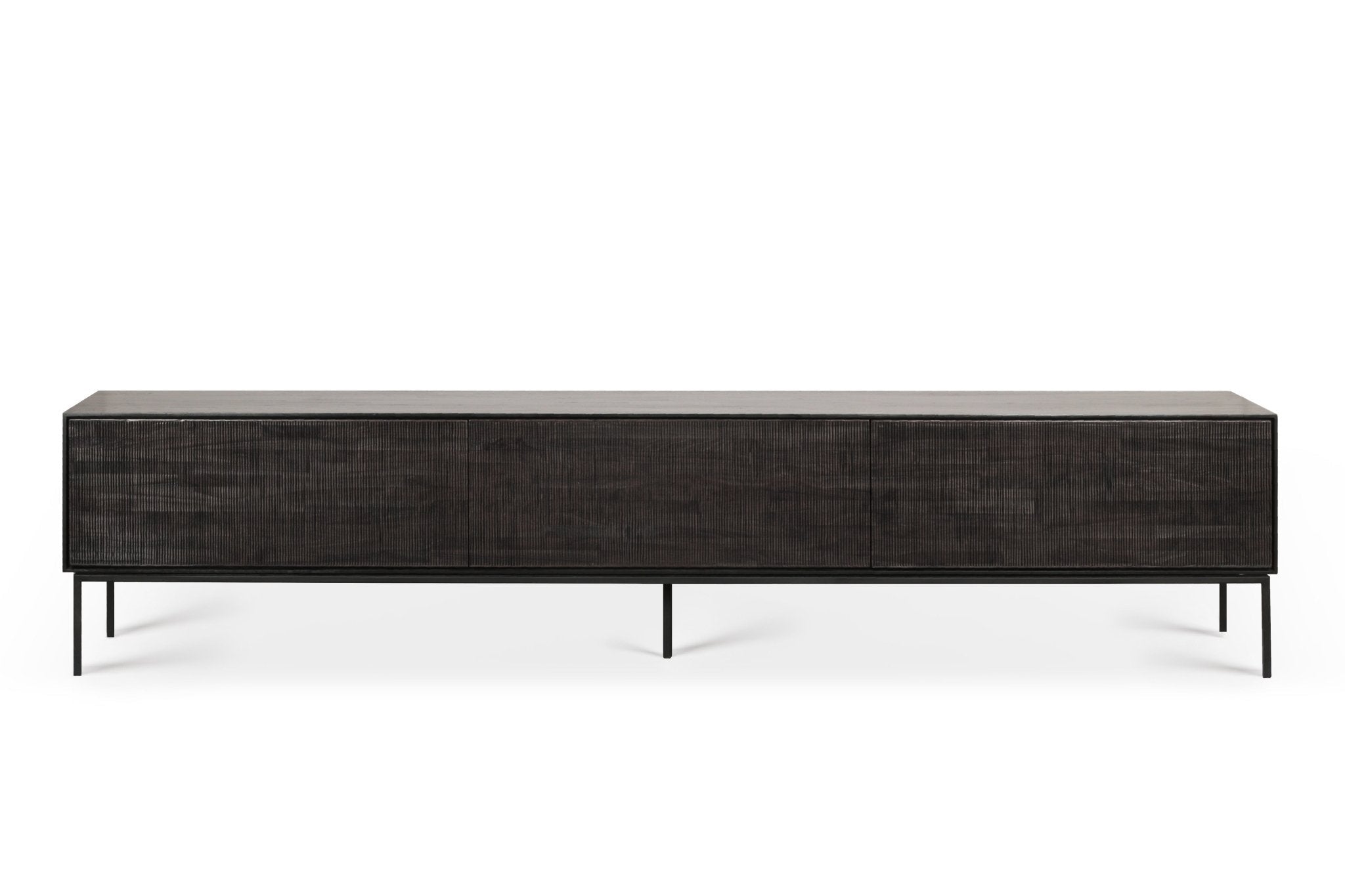 Grooves TV Cupboard White Cliff Studio TV Cabinets