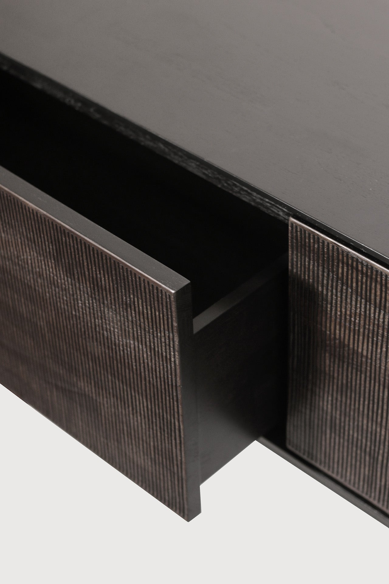 Grooves TV Cupboard White Cliff Studio TV Cabinets