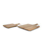 Harper Serving Boards - Set of 2 White Cliff Studio Bowls and Trays