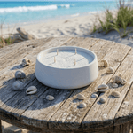 Hearth Candle Bowl White Cliff Studio Candles