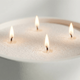 Hearth Candle Bowl White Cliff Studio Candles