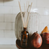Hello Fall Amber Reed Diffuser White Cliff Studio Reed Diffusers