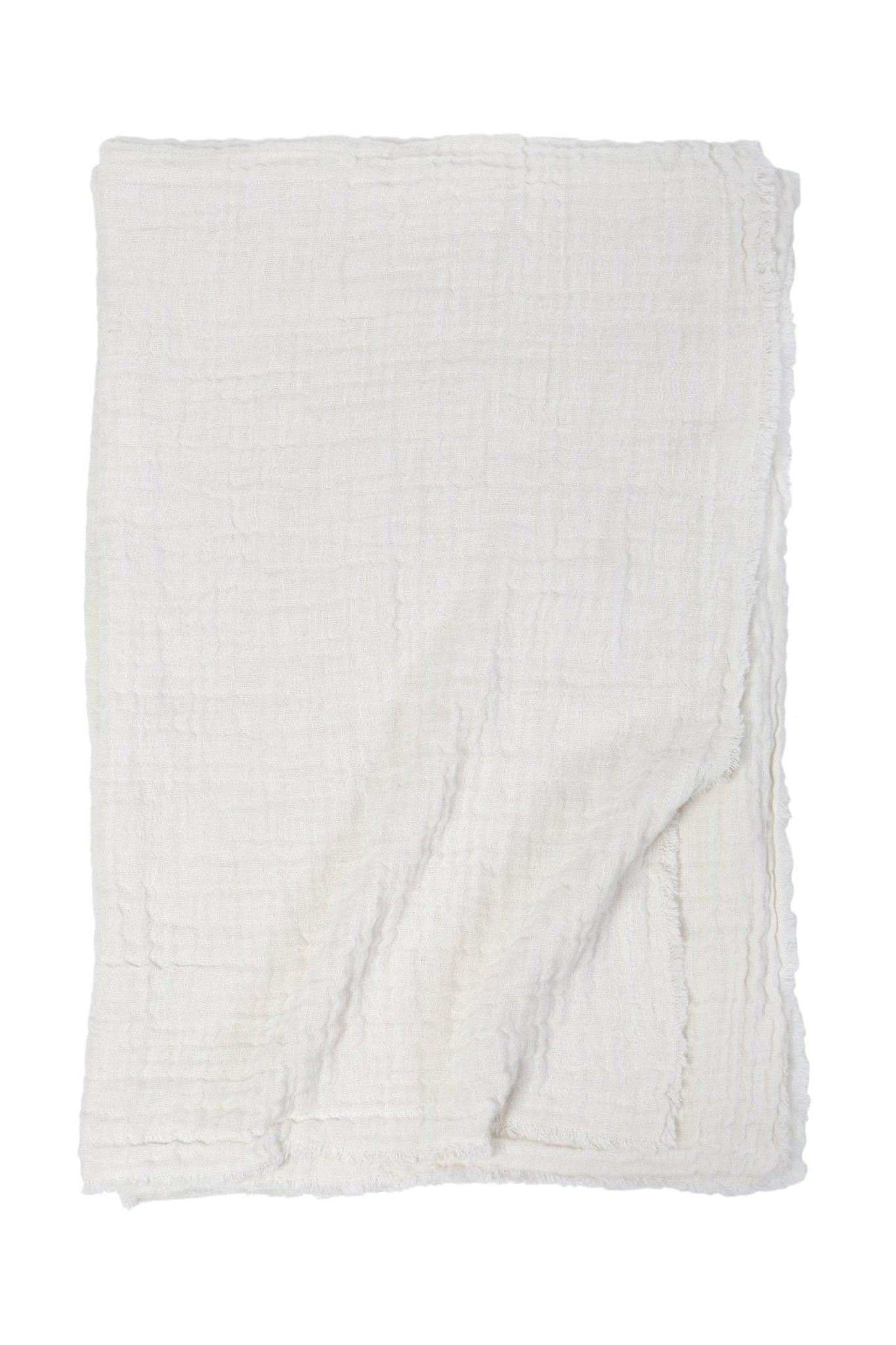 Hermosa Oversized Throw White Cliff Studio Throws