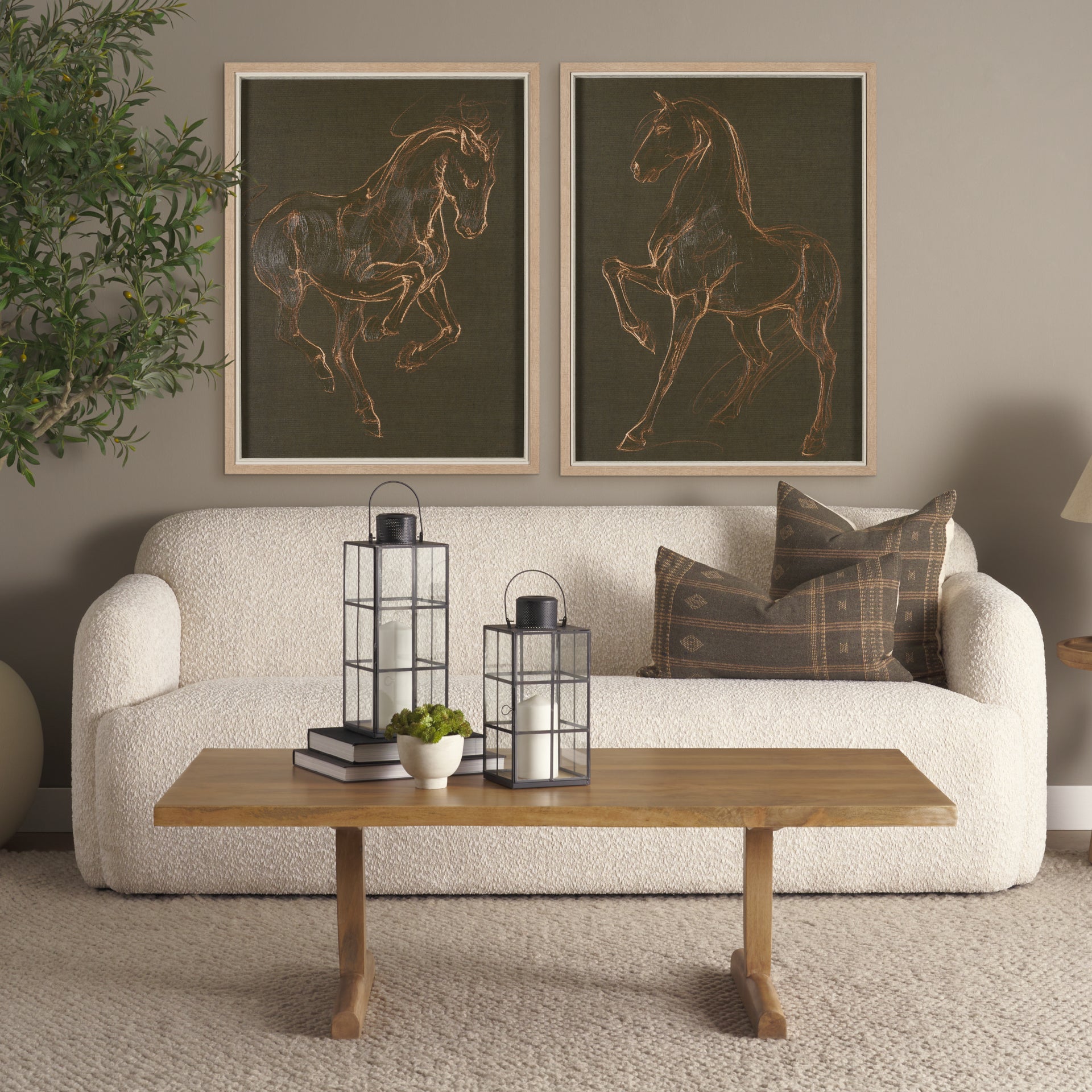 Horse III Olive
