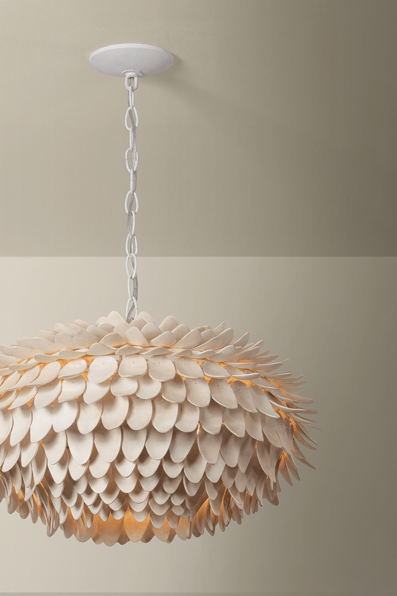 Hudson Valley Lighting | Alsen Pendant - WHITE PLASTER White Cliff Studio Pendant