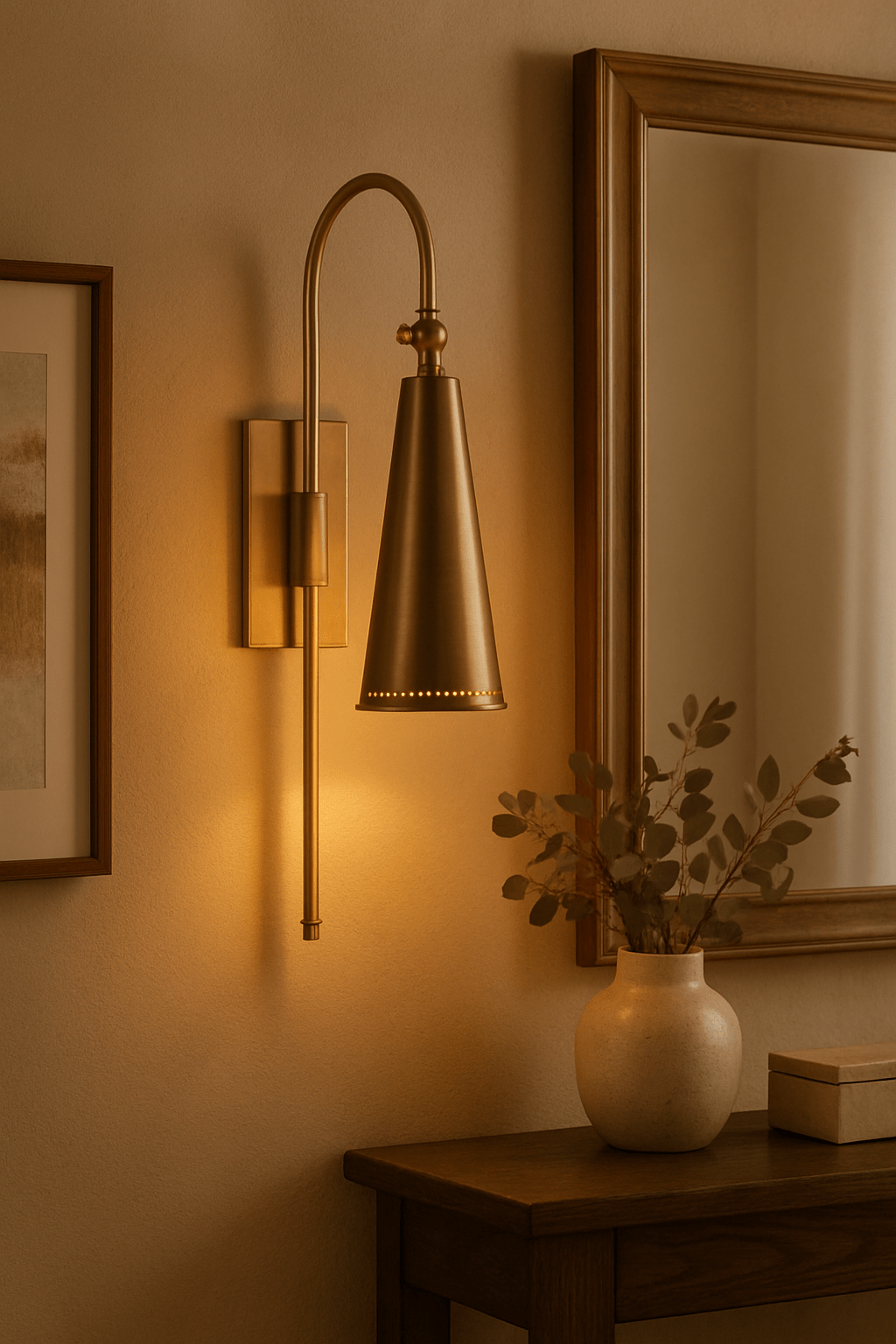Hudson Valley Lighting | Alva Wall Sconce - AGED BRASS White Cliff Studio Wall Sconce