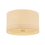 Hudson Valley Lighting | Ashland Flush Mount - AGED BRASS White Cliff Studio Flush Mount