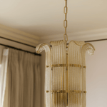 Hudson Valley Lighting | Brasher Pendant - AGED BRASS White Cliff Studio Pendant