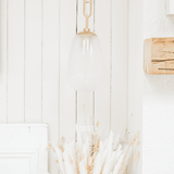 Hudson Valley Lighting | Bruckner Pendant - AGED BRASS White Cliff Studio Pendant