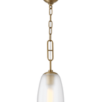 Hudson Valley Lighting | Bruckner Pendant - AGED BRASS White Cliff Studio Pendant