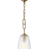 Hudson Valley Lighting | Bruckner Pendant - AGED BRASS White Cliff Studio Pendant