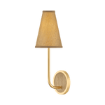 Hudson Valley Lighting | Buskirk Wall Sconce - AGED BRASS White Cliff Studio Wall Sconce