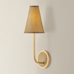Hudson Valley Lighting | Buskirk Wall Sconce - AGED BRASS White Cliff Studio Wall Sconce