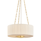 Hudson Valley Lighting | Camby Pendant - AGED BRASS White Cliff Studio Pendant