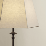 Hudson Valley Lighting | Celmins Floor Lamp - BLACK IRON White Cliff Studio Floor Lamps