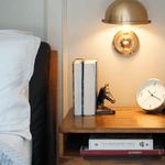 Hudson Valley Lighting | Covington Wall Sconce - AGED BRASS White Cliff Studio Wall Sconce