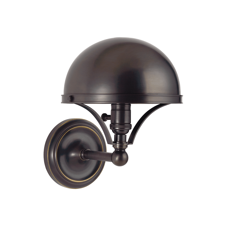 Hudson Valley Lighting | Covington Wall Sconce - OLD BRONZE White Cliff Studio Wall Sconce