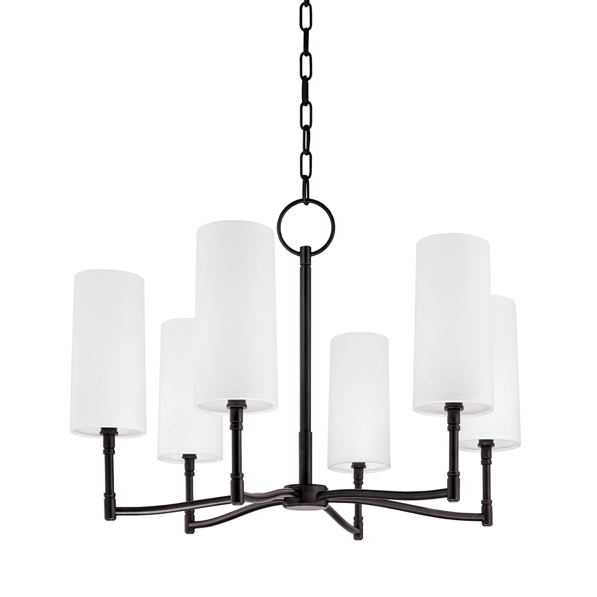 Hudson Valley Lighting | Dillon Chandelier - OLD BRONZE White Cliff Studio Chandelier