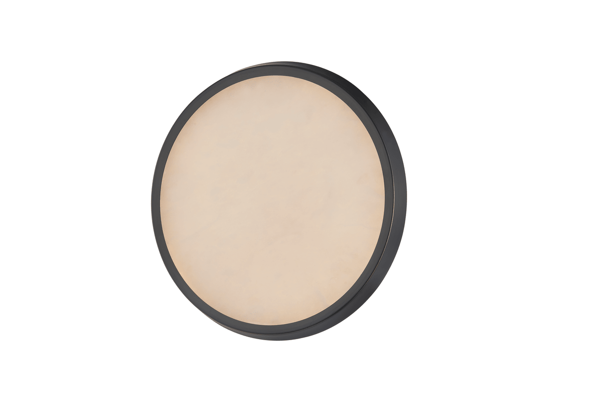 Hudson Valley Lighting | Draper Flush Mount - OLD BRONZE White Cliff Studio Flush Mount