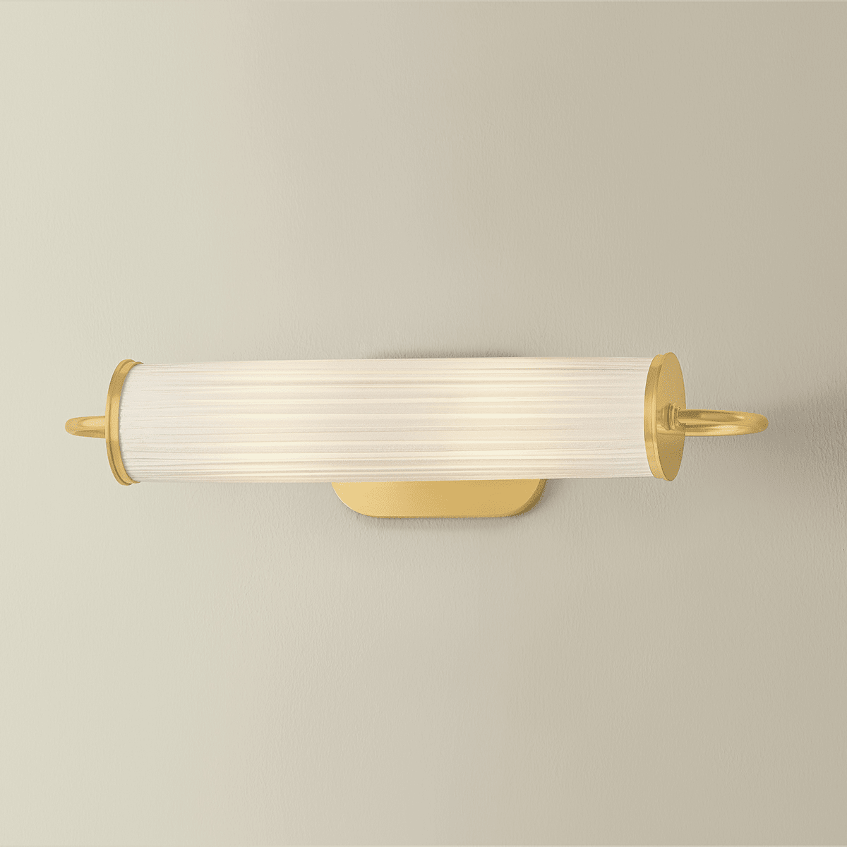Hudson Valley Lighting | Elaine Picture Light - AGED BRASS White Cliff Studio Picture Light