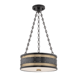 Hudson Valley Lighting | Gaines Pendant - AGED BRASS/OLD BRONZE White Cliff Studio Pendant