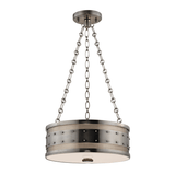 Hudson Valley Lighting | Gaines Pendant - HISTORIC NICKEL White Cliff Studio Pendant