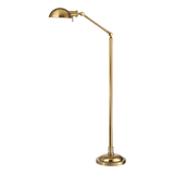 Hudson Valley Lighting | Girard Floor Lamp - VINTAGE BRASS White Cliff Studio Floor Lamp