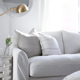Hudson Valley Lighting | Girard Floor Lamp - VINTAGE BRASS White Cliff Studio Floor Lamps