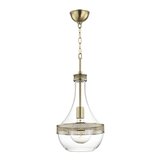 Hudson Valley Lighting | Hagen Pendant - AGED BRASS White Cliff Studio Pendant