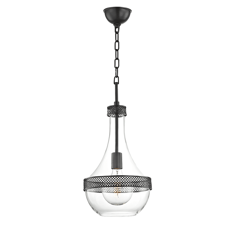 Hudson Valley Lighting | Hagen Pendant - OLD BRONZE White Cliff Studio Pendant