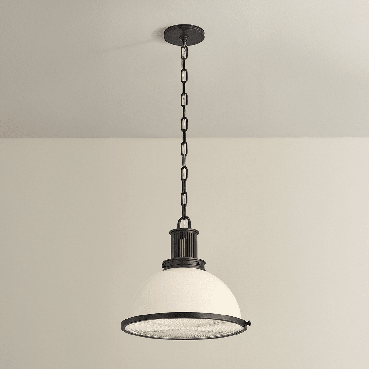 Hudson Valley Lighting | Pinesbridge Pendant - DISTRESSED BRONZE White Cliff Studio Pendant