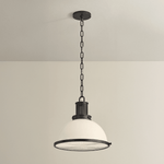 Hudson Valley Lighting | Pinesbridge Pendant - DISTRESSED BRONZE White Cliff Studio Pendant