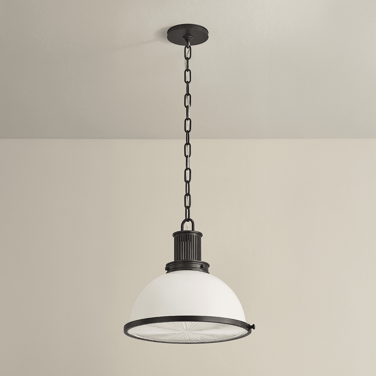 Hudson Valley Lighting | Pinesbridge Pendant - DISTRESSED BRONZE White Cliff Studio Pendant