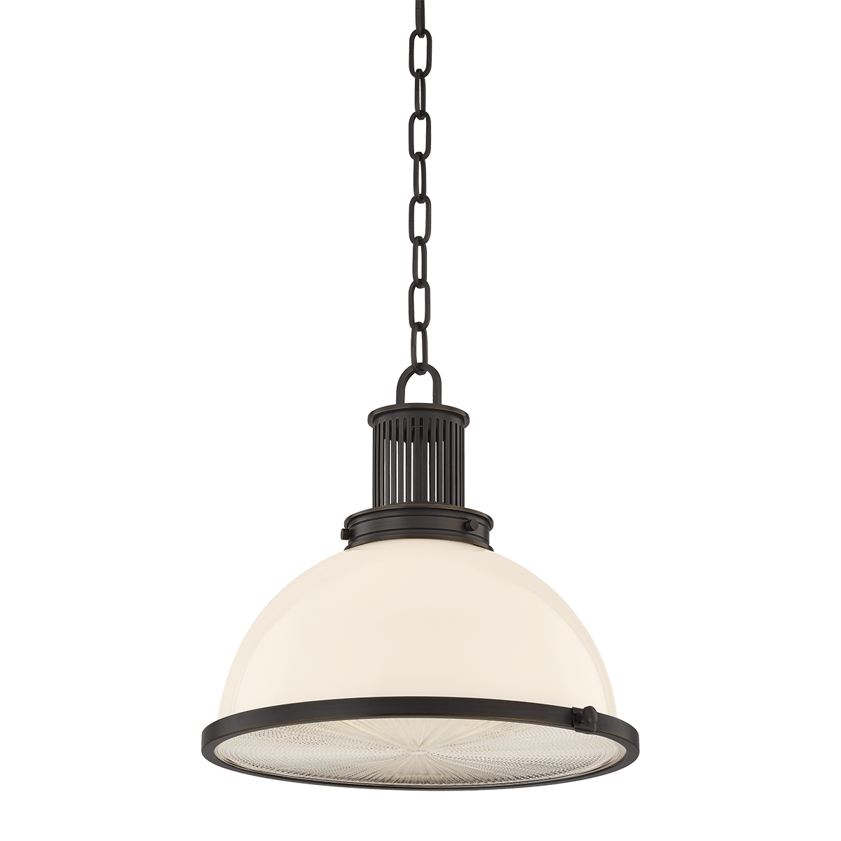 Hudson Valley Lighting | Pinesbridge Pendant - DISTRESSED BRONZE White Cliff Studio Pendant