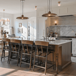 Hudson Valley Lighting | Ripley Chandelier - AGED BRASS White Cliff Studio Chandelier